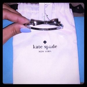 Kate Spade ♠️ Silver Bow Bracelet